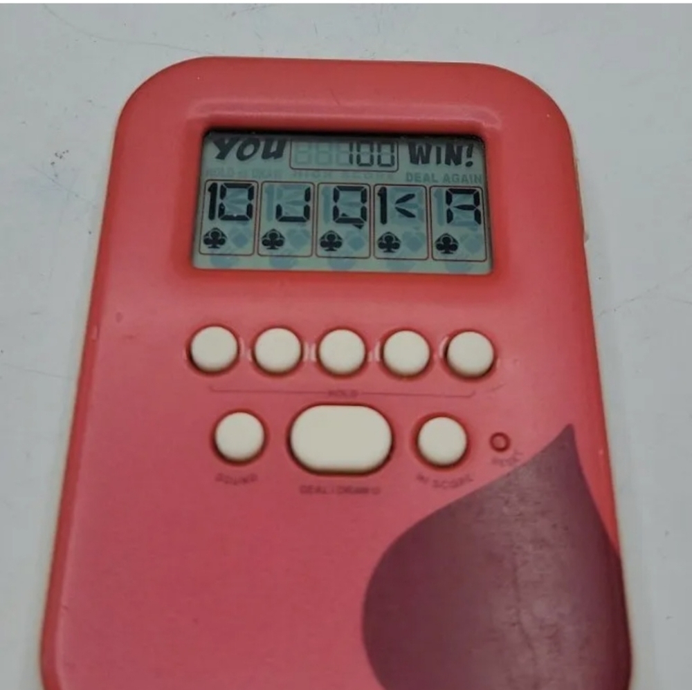 Poker Game Radica-Mattel Hand Held